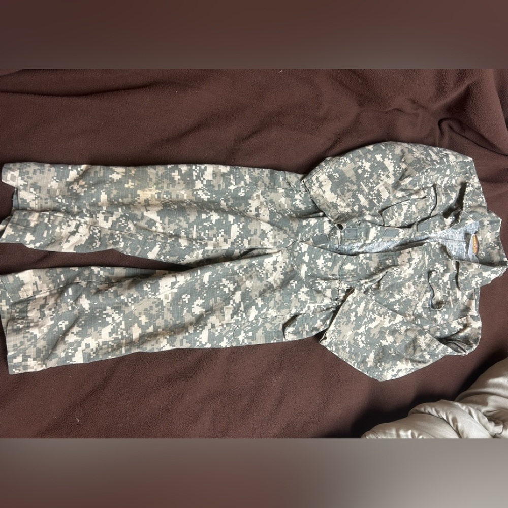 Digital Camo Ripstop Coveralls